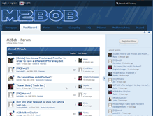 Tablet Screenshot of m2bob-forum.net
